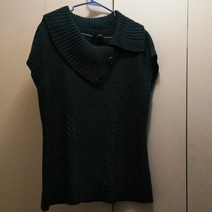 Hunter Green Short Sleeve Sweater